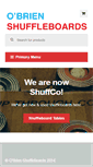 Mobile Screenshot of obrienshuffleboards.com